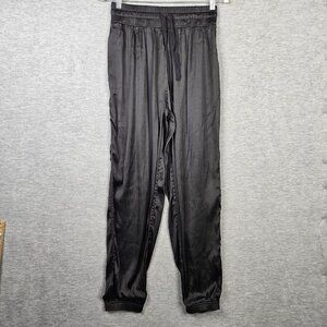 Carbon 38 Women’s Satin Light-weight Pull-on Jogger pant Size S